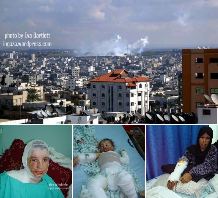 Israeli massacre of Gaza December 2008-January 2009 – In Gaza