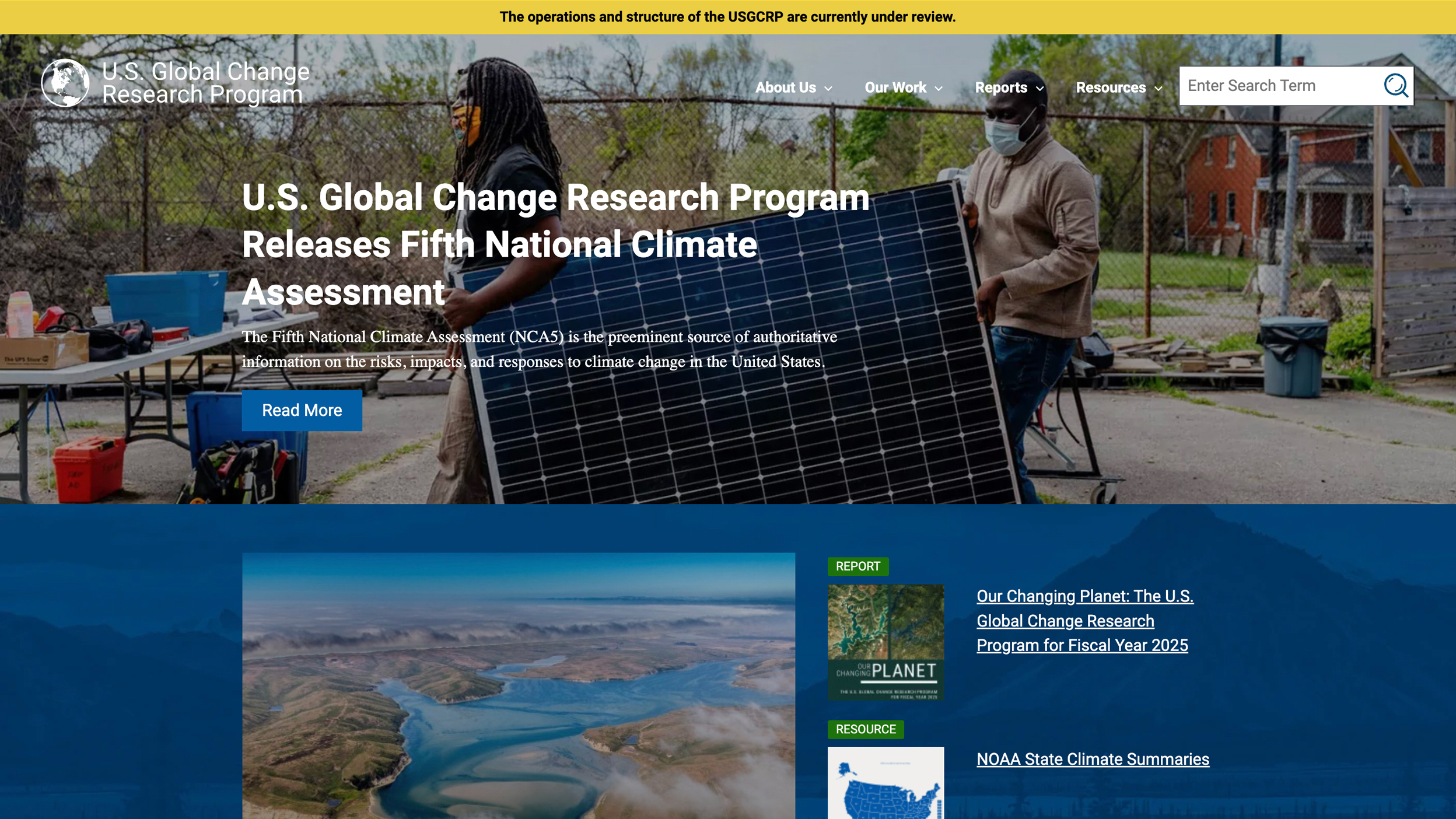 An Important Archive of Congressionally-Mandated Climate Change Reports Just Went Dark - Inside Climate News