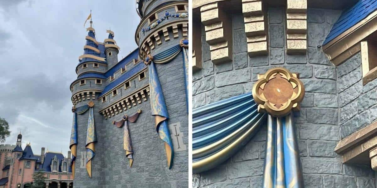 Cinderella Castle Decorations Fall Off Ahead of 50th Anniversary