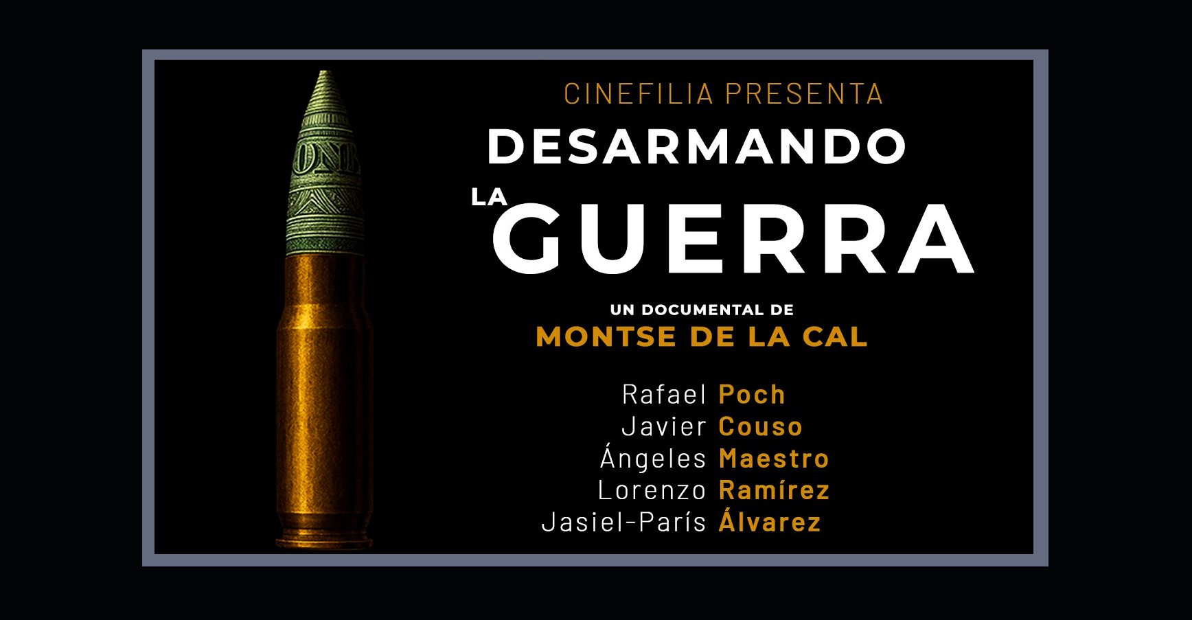 “Desarmando la guerra”, un documental de Montse de la Cal – Insurgente. Tu diario de contrainformación