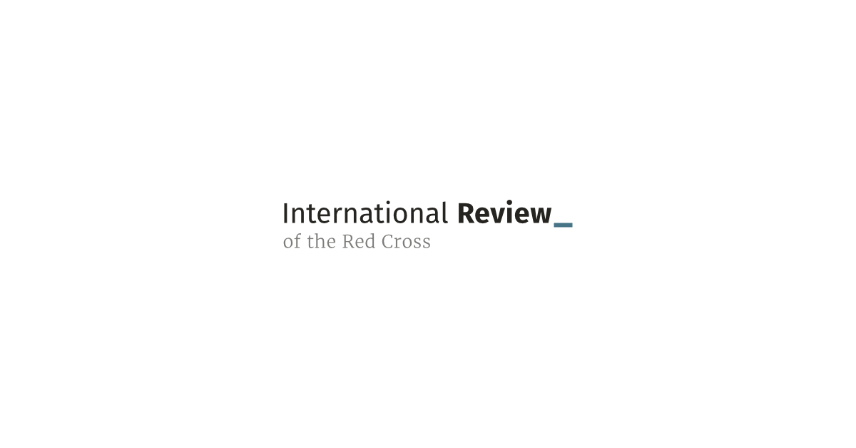 testing | International Review of the Red Cross
