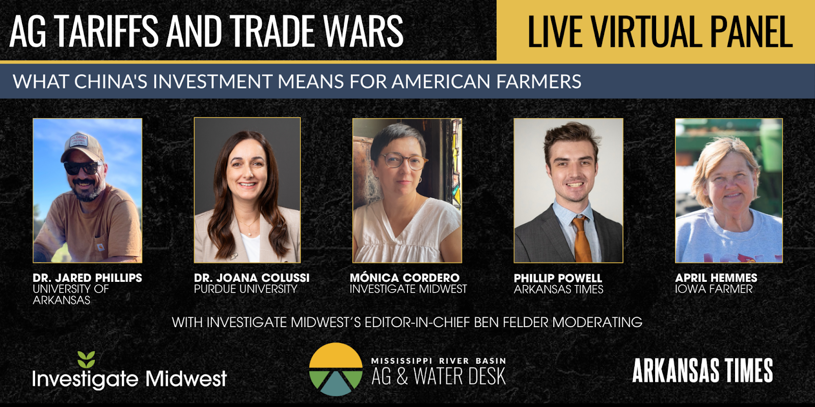 Join us Feb. 19 to explore how tariffs and China’s global investment are reshaping U.S. farming - Investigate Midwest