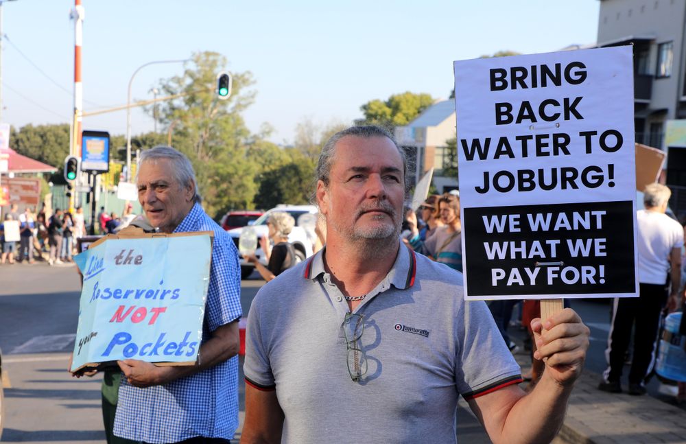 Activists press Ramaphosa to act on Johannesburg's escalating water crisis