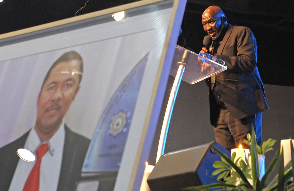 Cele accused of ‘shielding’ top cops in Kinnear murder