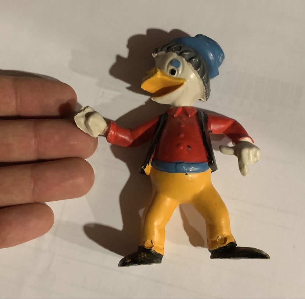Figura boneco Pvc grande Rara disney Professor Pardal 70 old vintage Santo António dos Olivais • OLX.pt