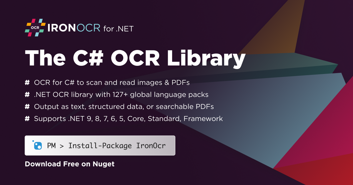 OCR Blog: Stay Updated on IronOCR Features