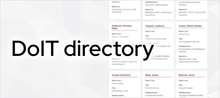 End of an era: DoIT Directory retires - UW–⁠Madison Information Technology