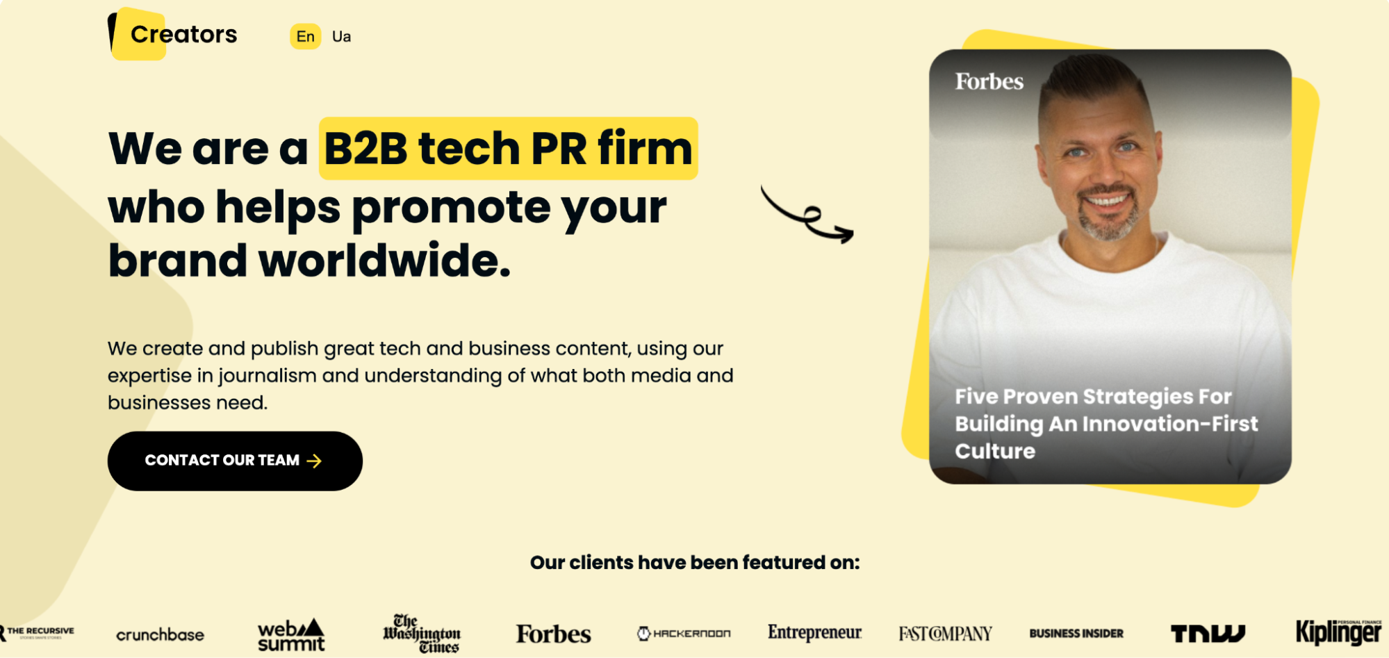 Top 17 tech PR agencies providing PR services for technology and IT companies