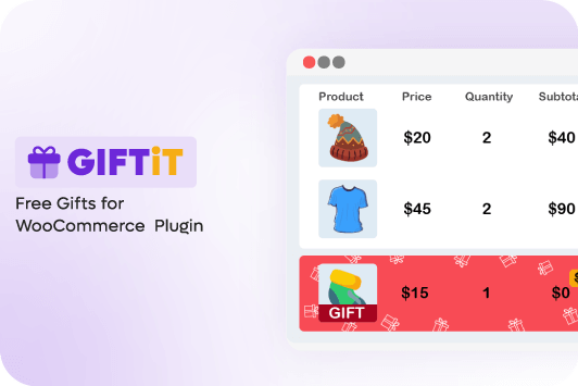 GIFTiT | Free Gifts For WooCommerce Plugin