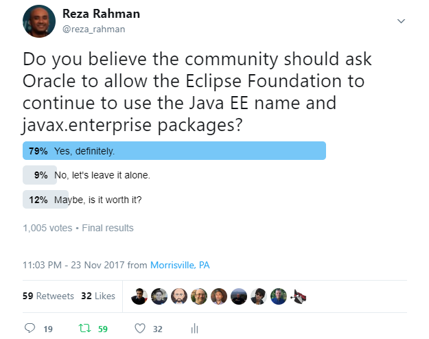 Joint Community Open Letter on Java EE Naming and Packaging – Jakarta EE Ambassadors