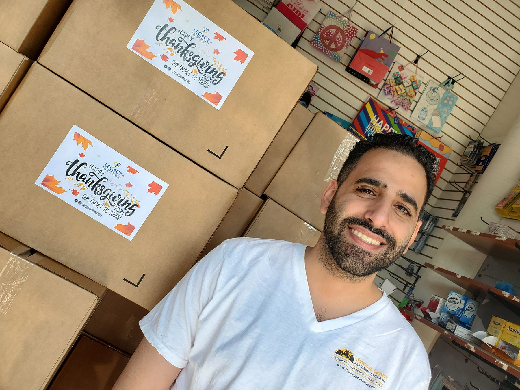 Legacy Charitable Foundation Distributes 162 Food Boxes for Thanksgiving