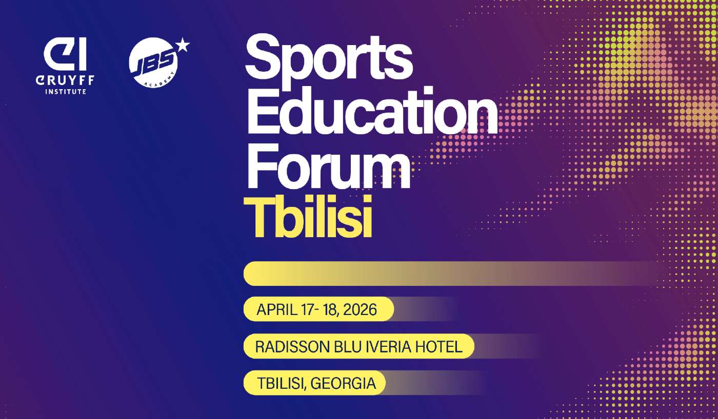 Sports Education Forum 2026: Ideas, Trends, and the Dialogue Shaping Global Sport - Johan Cruyff Institute