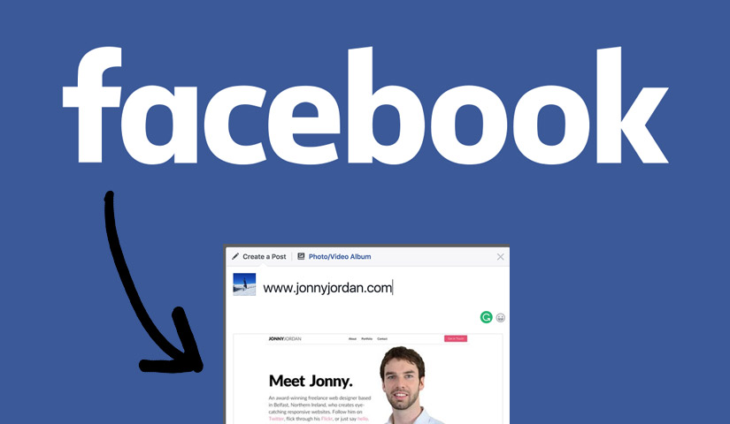 How to Fix the Wrong Facebook Share Link Thumbnail Image with Wordpress - Jonny Jordan