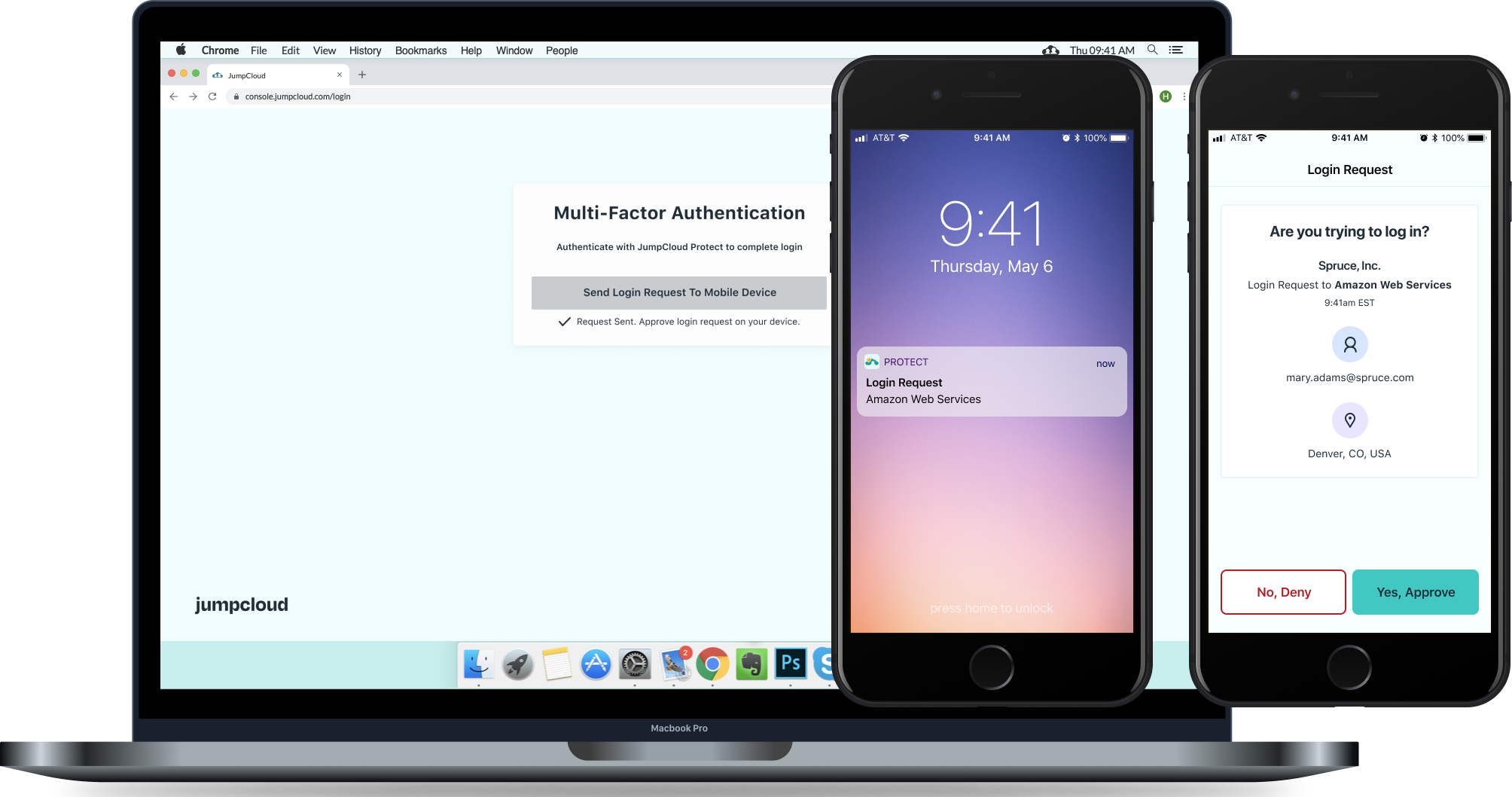 JumpCloud Protect: One-Touch, Frictionless Multi-Factor Authentication