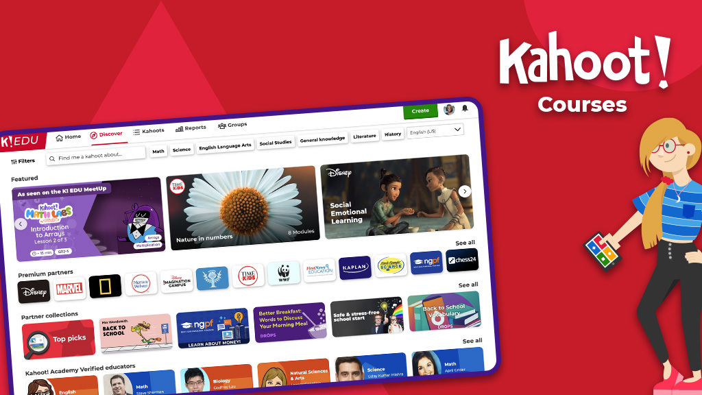Student engagement with Kahoot! Courses | Ultimate learning experiences