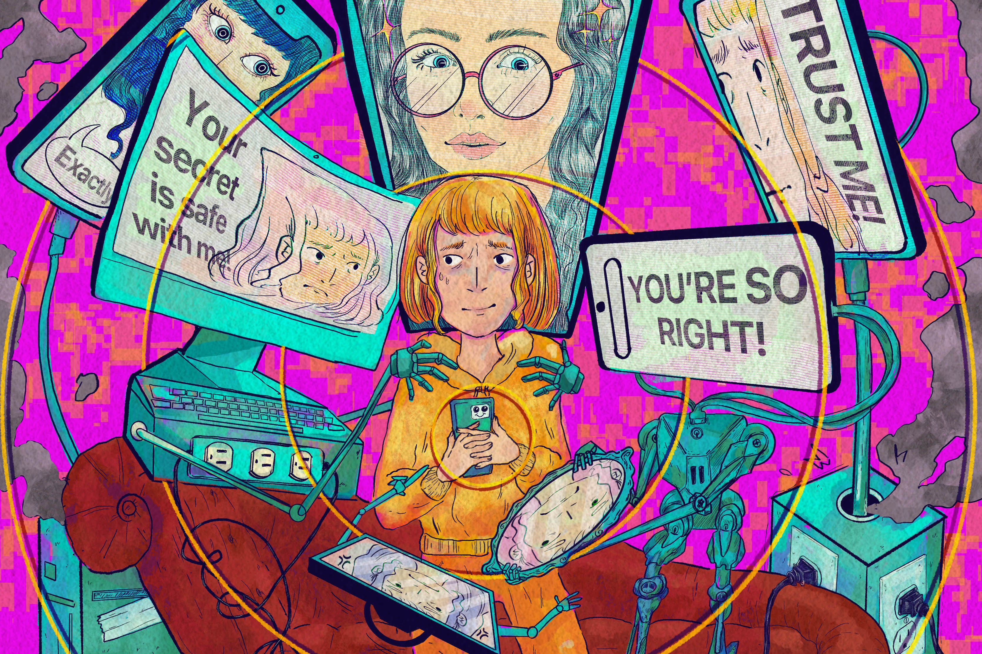 Your New Therapist: Chatty, Leaky, and Hardly Human - KFF Health News
