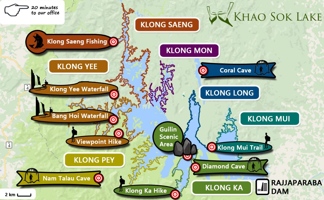 Khao Sok National Park Cheow Lan Lake find out more...