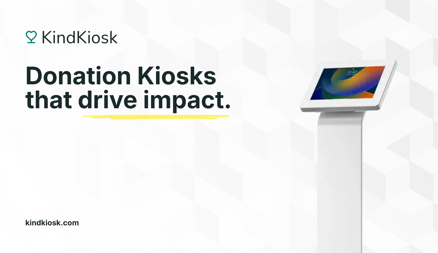 Donation Kiosks that drive impact