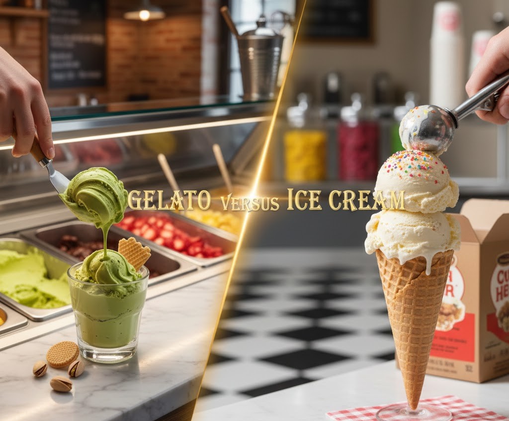 Gelato vs. Ice Cream: The Key Differences in Fat, Air (Overrun), and Flavor - KnowledgeNuts.com