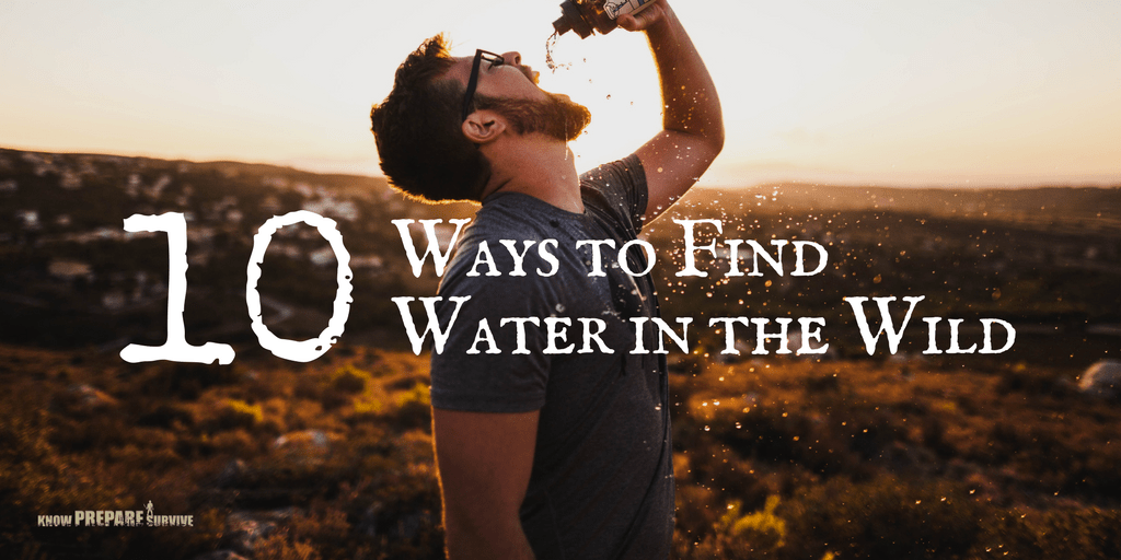10 Ways to Find Water to Survive the Wilderness - Know Prepare Survive