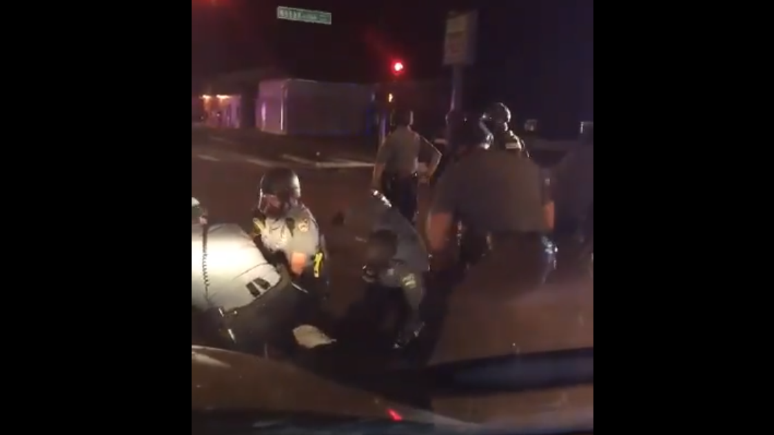 CSPD reviewing arrest after video shows officers repeatedly punch suspect at protest | KRDO