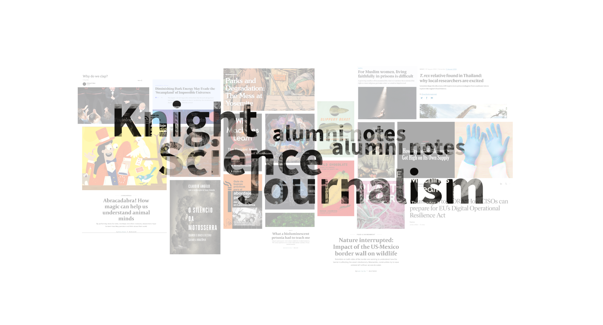 Alumni Notes: Innovative Science Coverage
