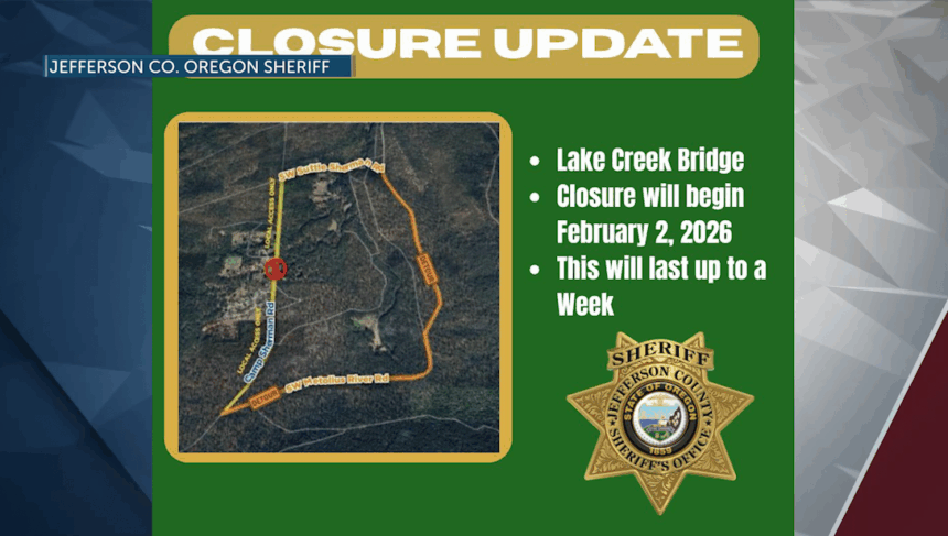 Lake Creek Bridge repair to begin next week - KTVZ