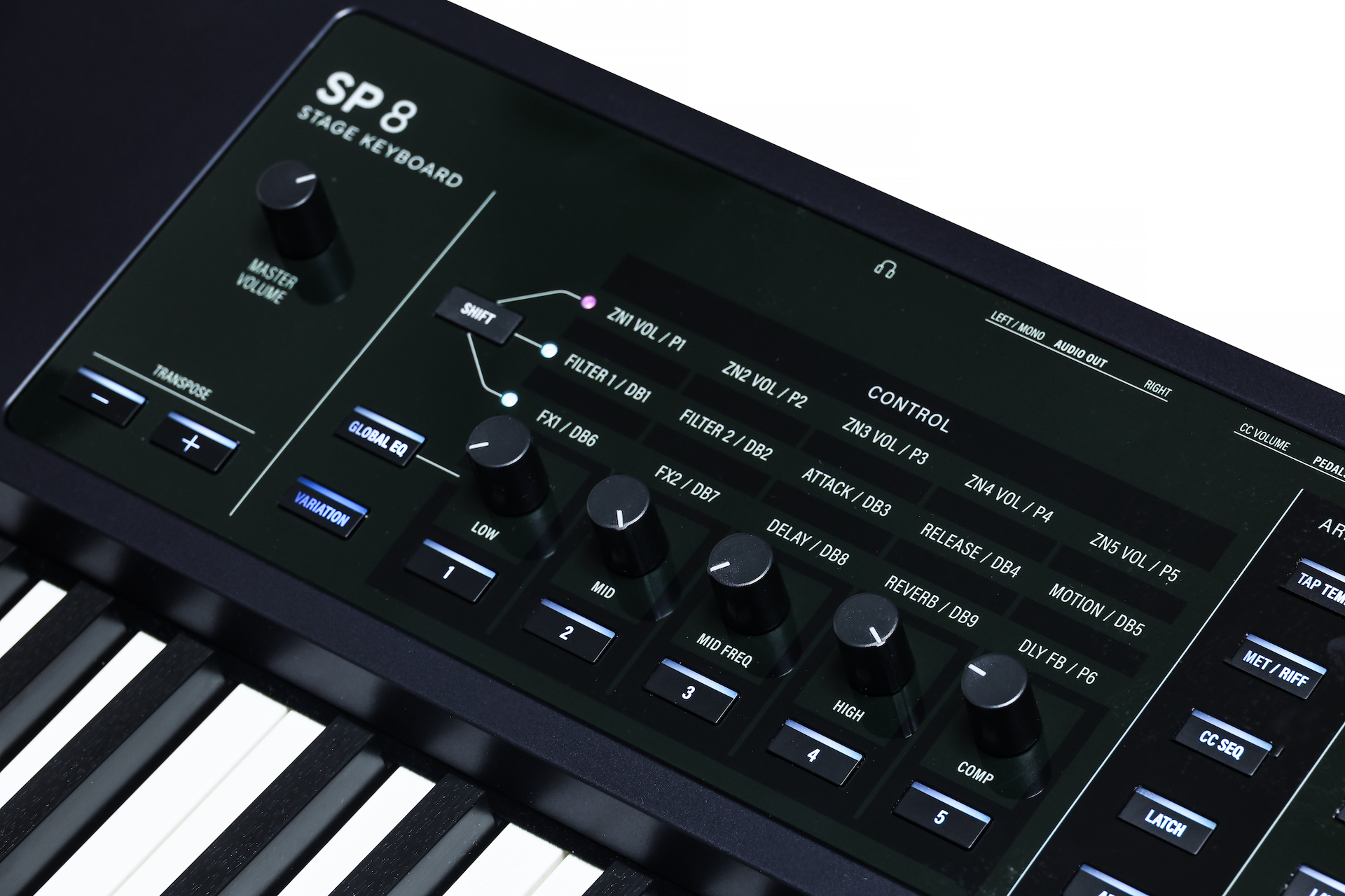 The New SP8 Stage Keyboard! - KURZWEIL It's the Sound®