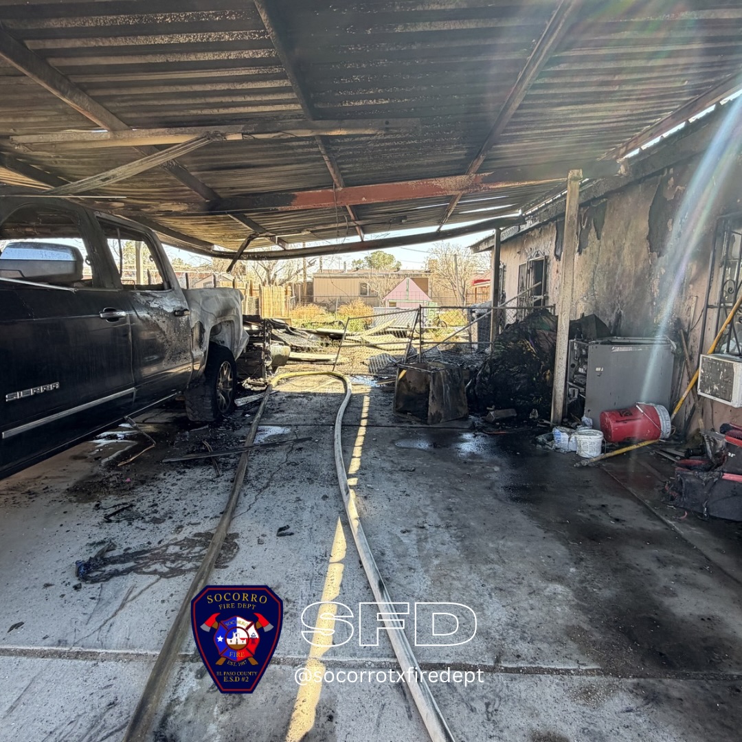 Multiple agencies put out structure fire in Socorro - KVIA