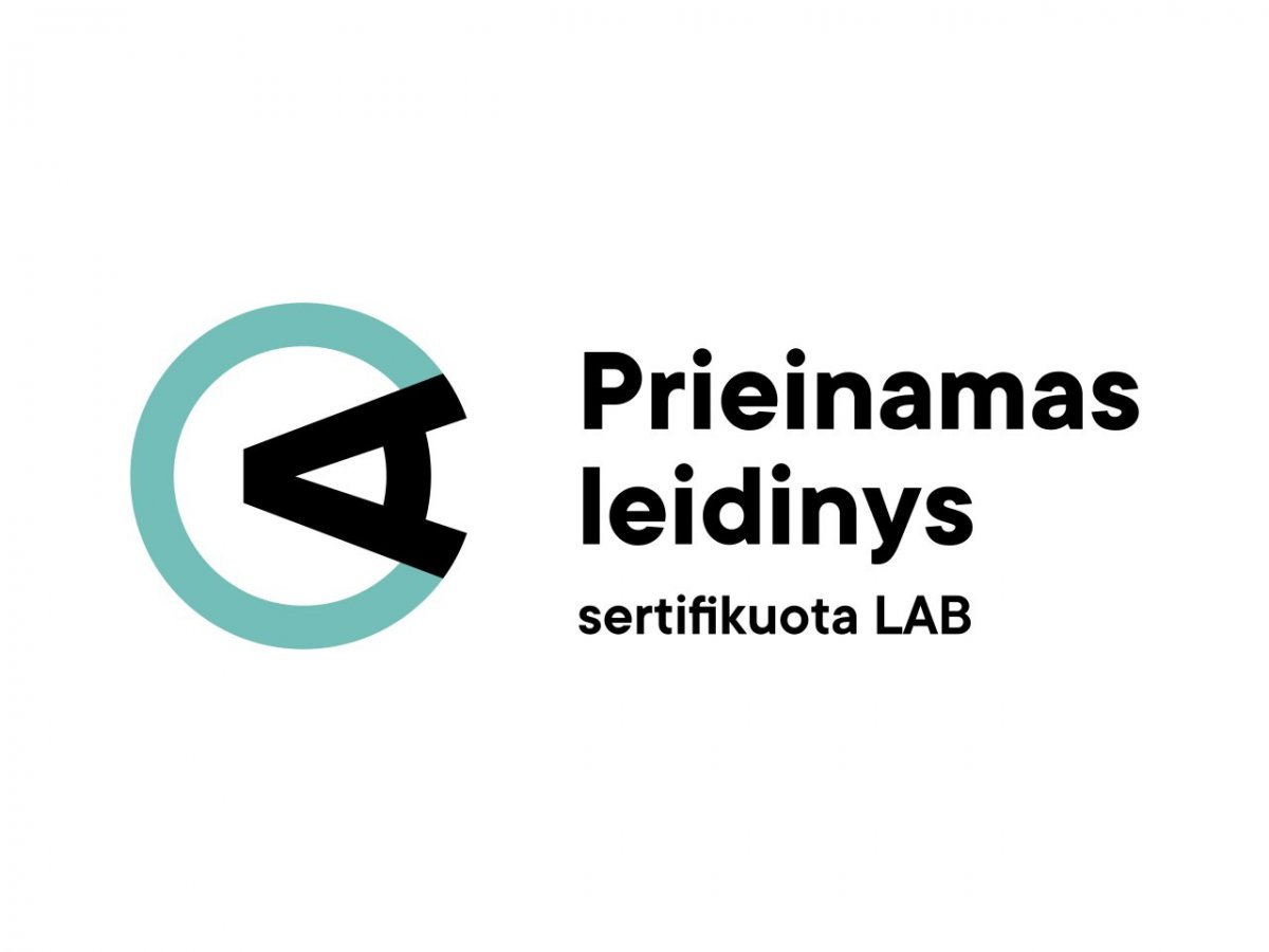 How to recognize an accessible publication? Look for this sign! | Lithuanian Audiosensory Library. Books in Audio and Braille