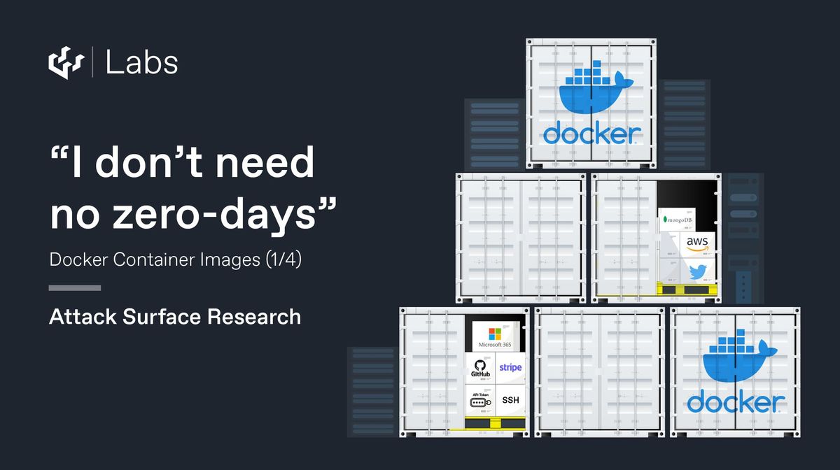 "I don't need no zero-dayz" - Docker Container Images (1/4)