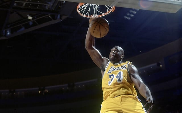 This Day In Lakers History: Shaquille O'Neal Leads The Way As L.A. Extends Winning Streak