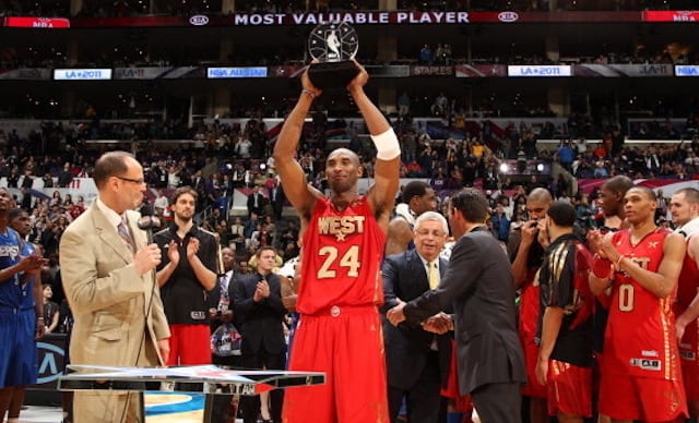 This Day In Lakers History: Kobe Bryant Earns 4th Career All-Star Game MVP