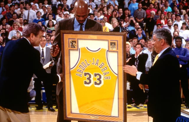 Lakers History: Kareem Abdul-Jabbar's No. 33 Jersey Retired