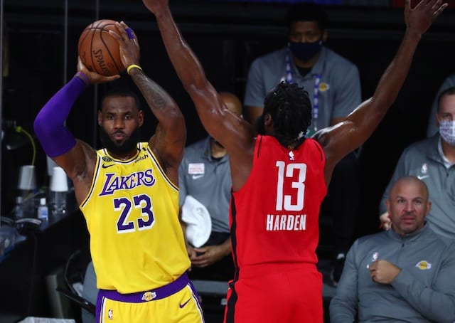 Los Angeles Lakers Vs. Houston Rockets Playoff History