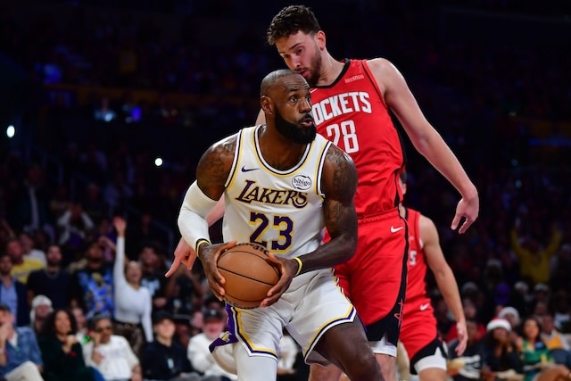 LeBron James Gives Key To Lakers Keeping Rockets Off Offensive Glass