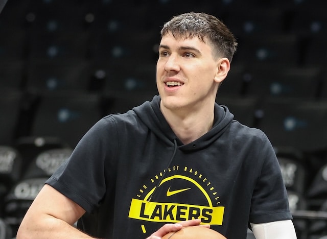 Jake LaRavia Breaks Down Lakers' Pregame Ritual