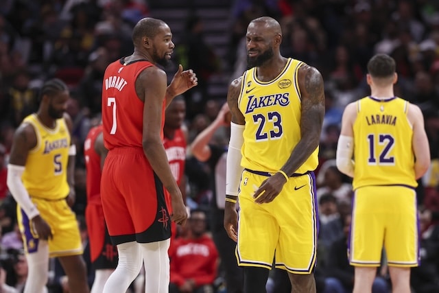 NBA Playoff Schedule & TV Info: Lakers' First Round Series With Rockets
