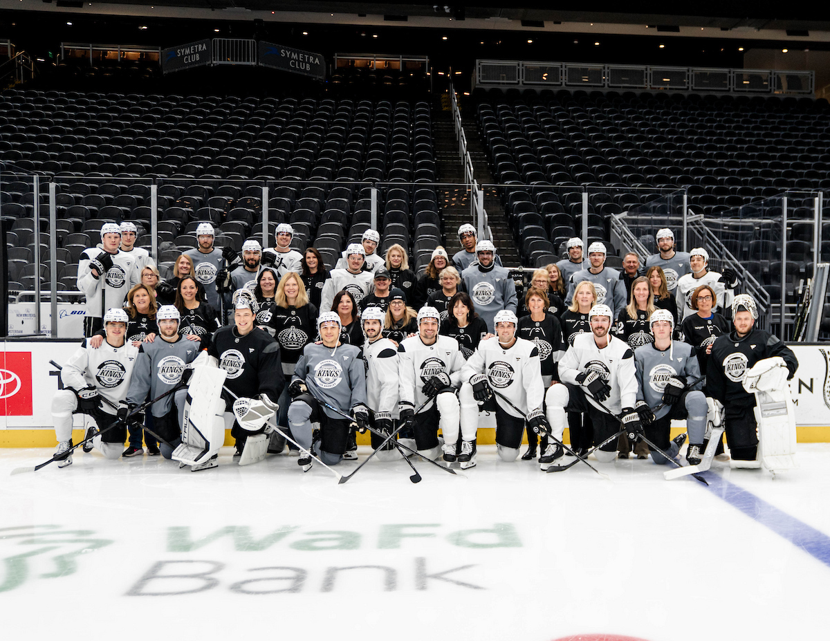 Busy itinerary helped make Kings mom's trip a special experience for all - LA Kings Insider