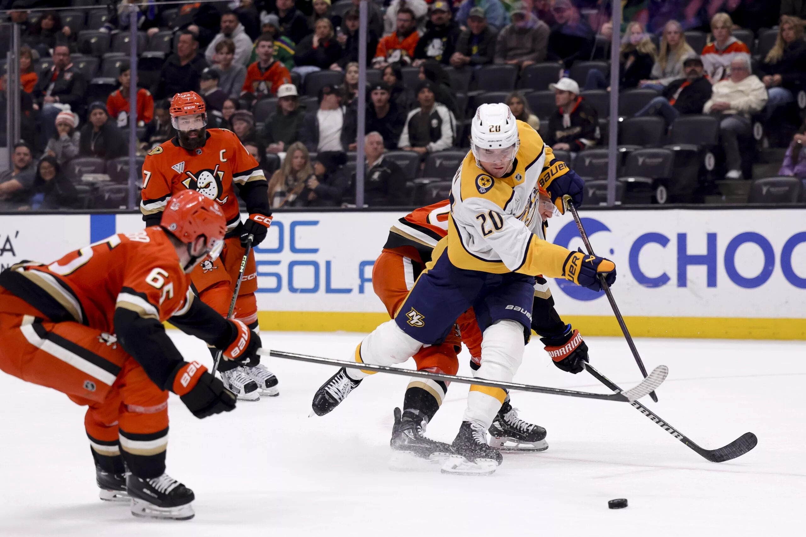 Preds and Ducks with Playoff Jockeying at Stake