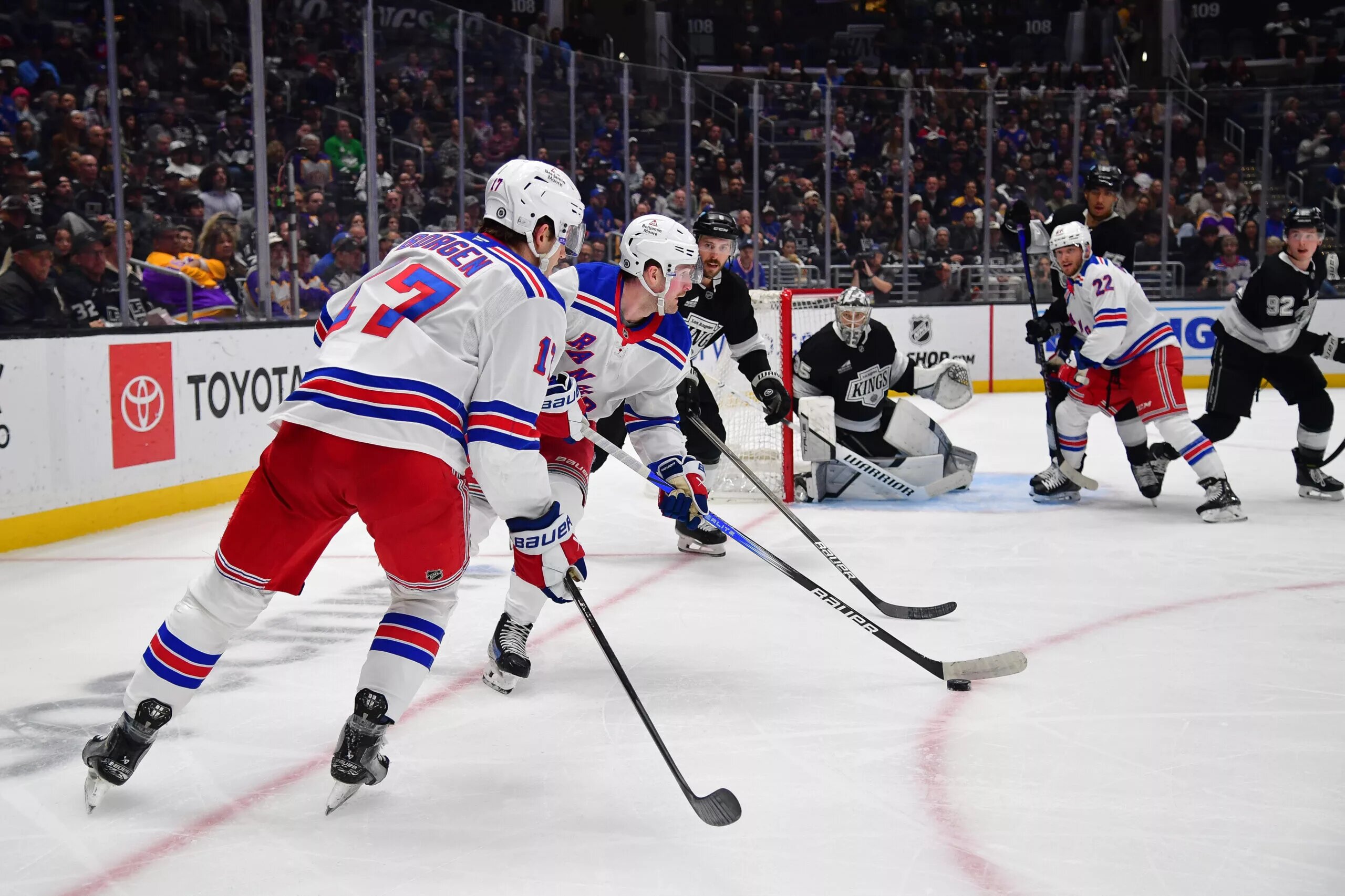 Kings and Rangers in a Battle of East vs West Coast