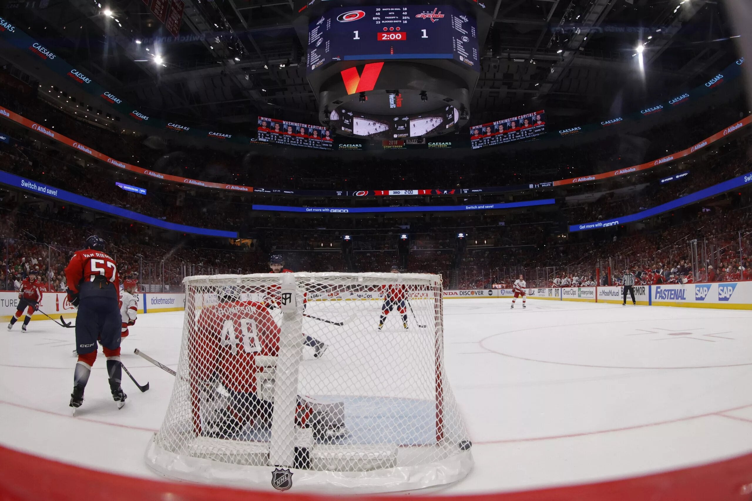 Svechnikov Shuts Down Washington as Carolina Advances to ECF