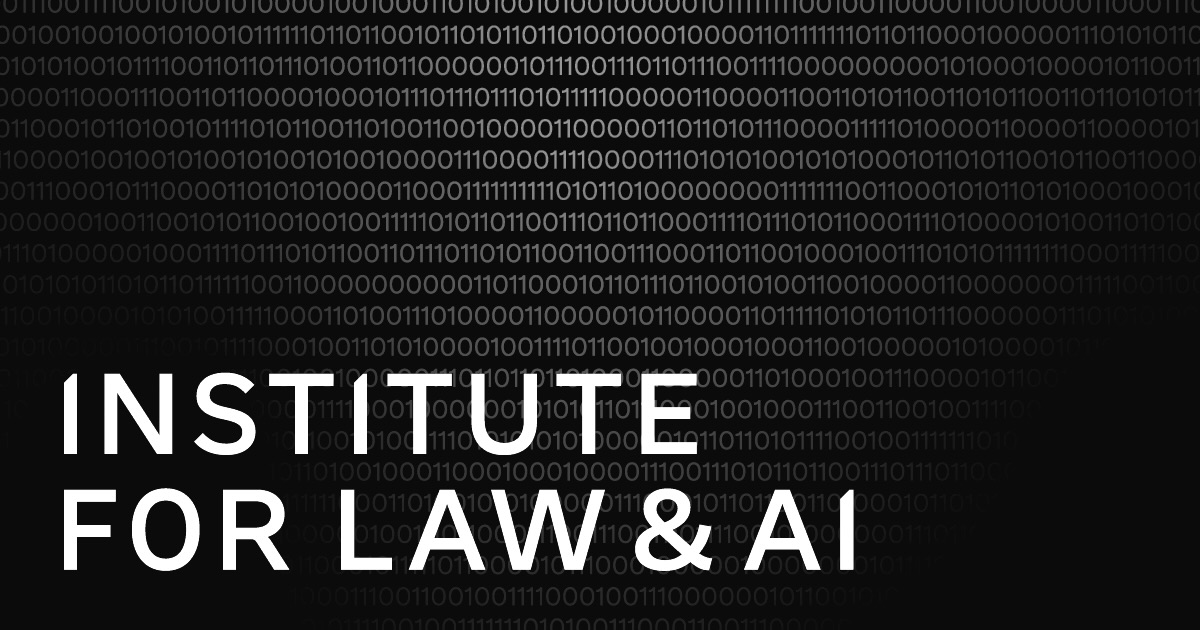 Healthy Insurance Markets Will Be Critical for AI Governance - Institute for Law & AI