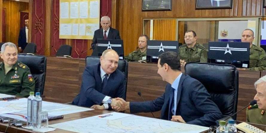 Визит Путина в Сирию