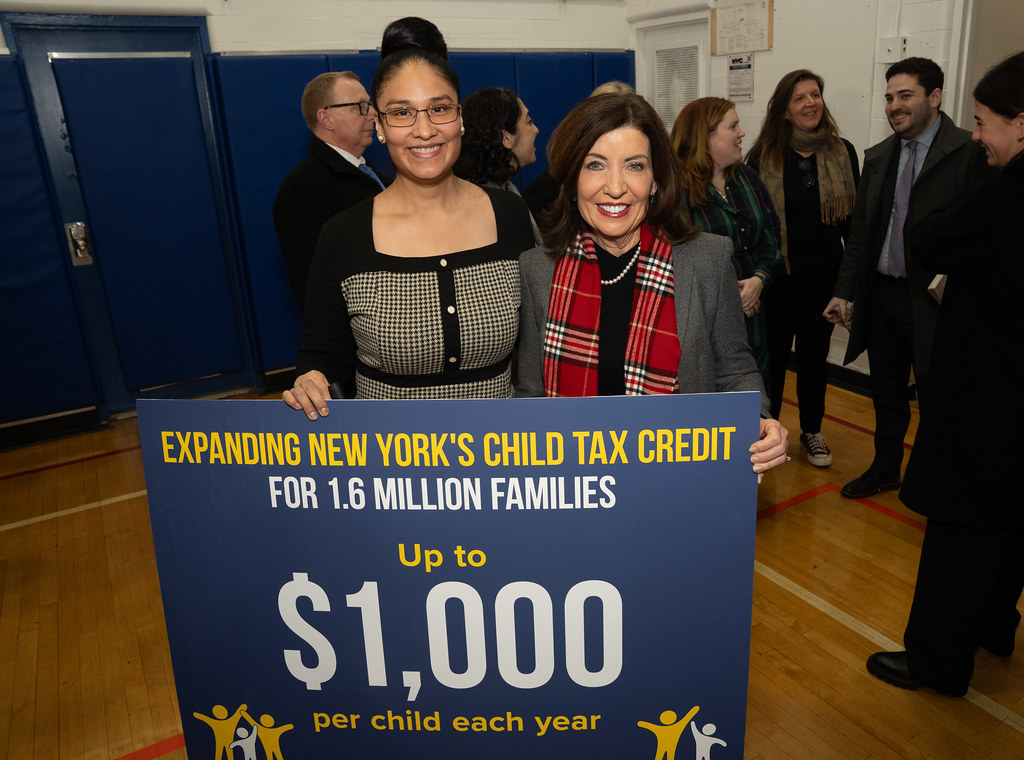 Money In Your Pockets: Governor Hochul Proposes Sweeping Expansion of the Child Tax Credit to Deliver Up to $1,000 Per Child | Flickr