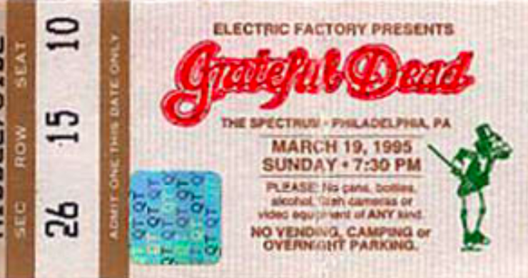 Grateful Dead Debut "Unbroken Chain" In Philadelphia, On This Day In 1995 [Listen]