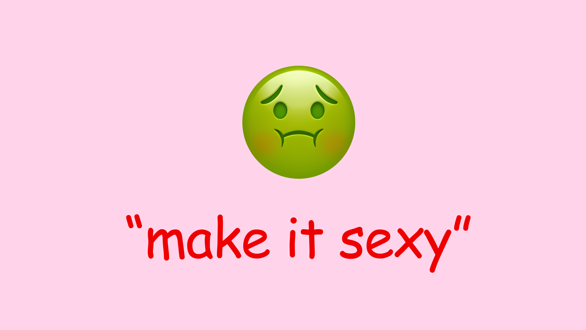 No I won't make it 'sexy'. - Lex Lofthouse