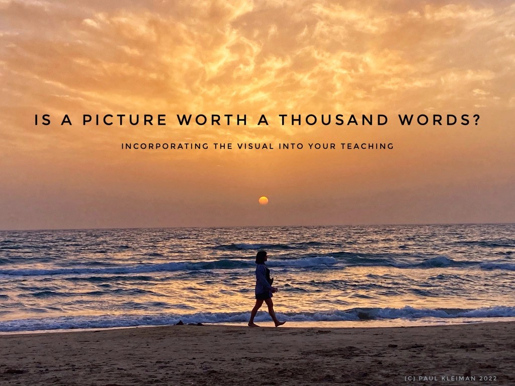 #LTHEChat 234 Is a picture worth a thousand words?: incorporating the visual in your teaching. Led by Paul Kleiman .@DrPaulKleiman on 11th May 2022, 8pm BST | #LTHEchat
