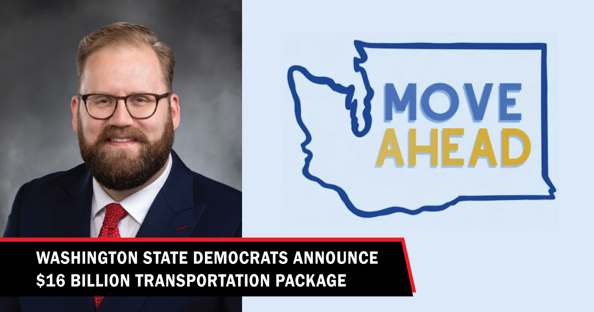 Washington State Democrats announce $16 billion Move Ahead Washington transportation package - Lynnwood Times