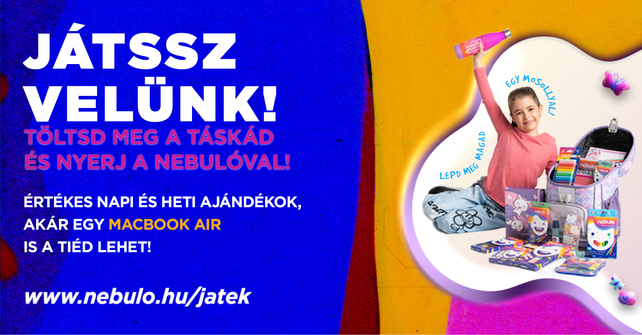Sulikezdő játékra fel! Vásárolj Nebulo termékeket, regisztrálj és nyerj! - Színes Ötletek